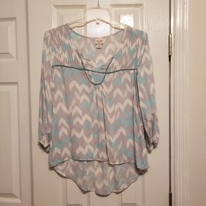 Chevron blouse